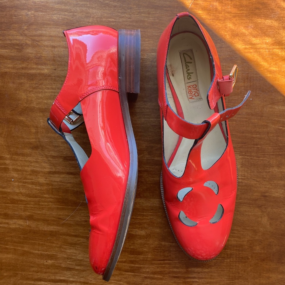 Orla Kiely Clarks Shoes - SS15 - Bobbie Mary Janes